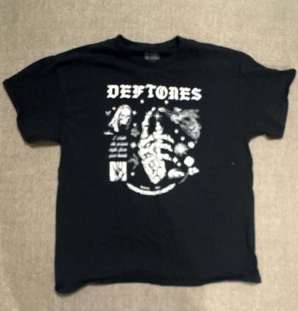 Deftones Poison Graphic Black T-Shirt